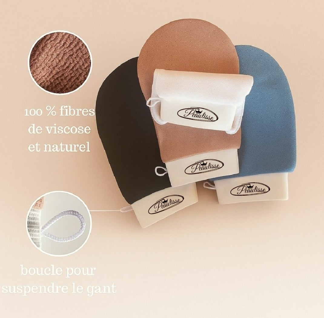 Gant Exfoliant Peaulisse NOIR INTENSE