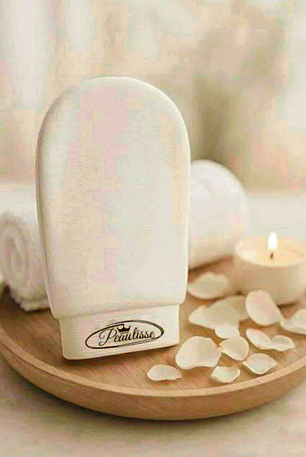 Gant Exfoliant Peaulisse BLANC PUR