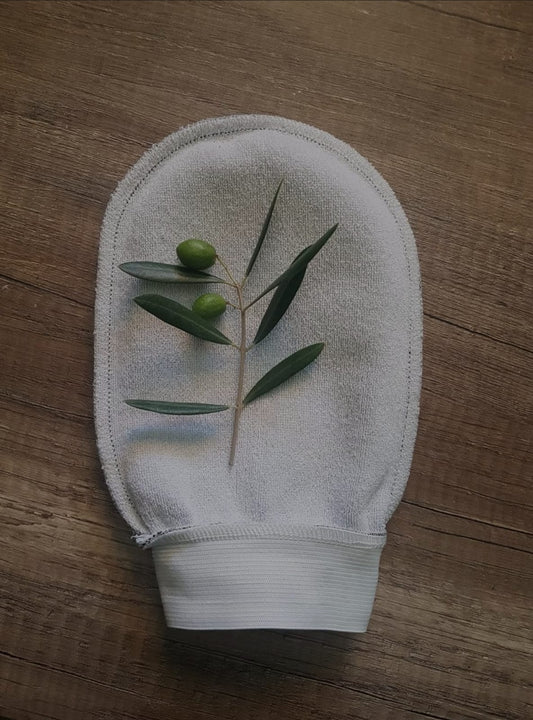 Gant Exfoliant Peaulisse BLANC PUR