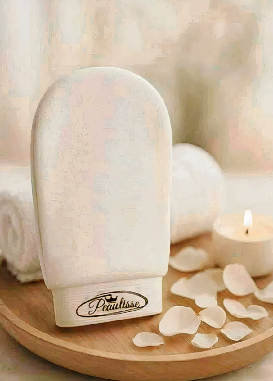 Gant Exfoliant Peaulisse BLANC PUR