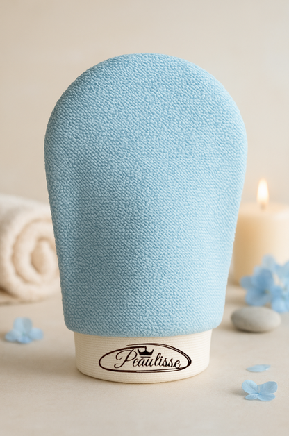 Gant Exfoliant Peaulisse BLEU CIEL