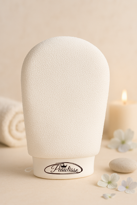 Gant Exfoliant Peaulisse BLANC PUR